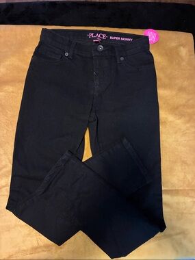 The Children's Place Black Super Skinny Jeans